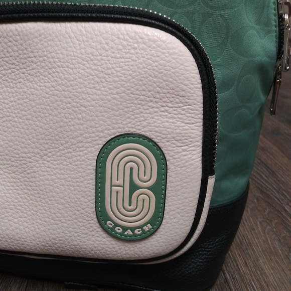 Coach Court Backpack in ColorBlock Signature Nylon